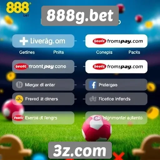 Comparativo de métodos de pagamento no 888g.bet